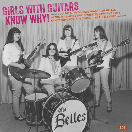V/A - Girls With Guitars Know Why! LP (Compilation, Transparent Violet Vinyl, 180g)