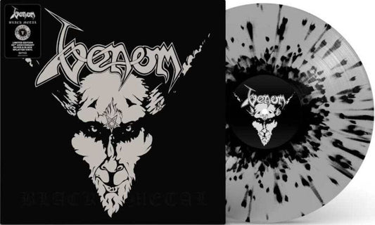 Venom – Black Metal LP (RSD Essential Black & Silver Splatter Vinyl)