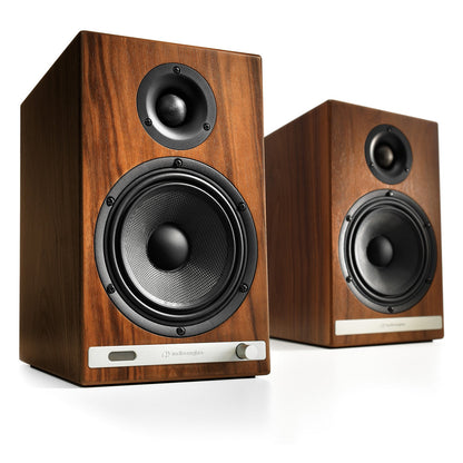 Audioengine: HD6 Powered Bluetooth Speakers - Walnut
