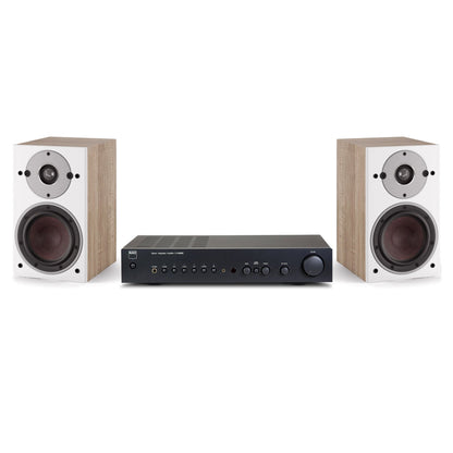 NAD: C316BEE V2 Amp + Dali Oberon 1 Speakers Analog Listening Package (TTL Custom)